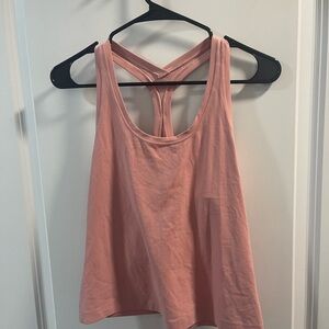 Lululemon Pink Racerback Tank Top PTP 15 About 2/4
